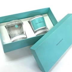 【未使用品】Tiffany ペアロックグラス