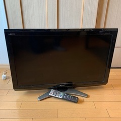 【商談中】テレビ　AQUOS 32インチ　2011年製　状態良好