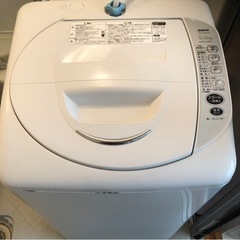 （交渉中）洗濯機　無料　動作良好　SANYO 5.0kg 日本製
