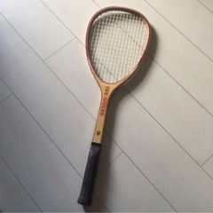木製　テニスラケット