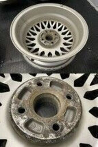 VW x BBS フォルクスワーゲン 純正OPホイール 15インチ 4本 6J4HPCD100