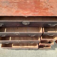 【お値下げ品】アンティーク　レトロ　和タンス　昭和？大正？明治？