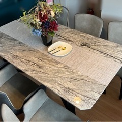 ［お譲りする方決まりました］お洒落なダイニングテーブルセット