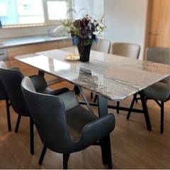 お譲りする方決まりました］お洒落なダイニングテーブルセット