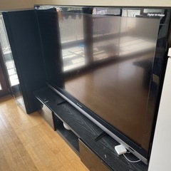 60インチAQUOS LC-60DS6とテレビ台