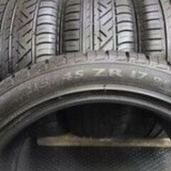 PIRELLI DRAGON 215/45ZR17 17インチ 夏タイヤ 4本 バリ溝 プリウス 