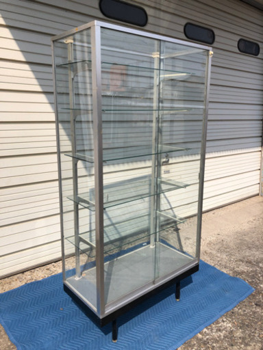 ガラスショーケース　LEDライト付き　リサイクルショップ宮崎屋　佐土原店　24.6.9F ガラスショーケース LEDライト付き リサイクルショップ宮崎屋 佐土原店