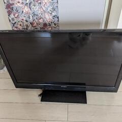 決まりました。液晶カラー　大画面テレビ。