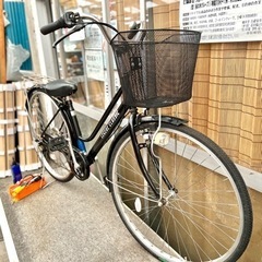 カゴ付き自転車