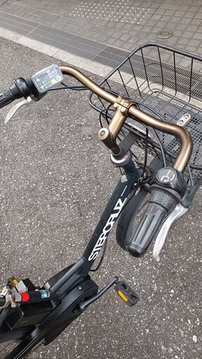 引き取り限定】ピンク 電動アシスト自転車 チャイルドシート付き