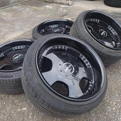 絶版 希少 深リム IMPULディッシュ ユーロライン ホイールタイヤセット