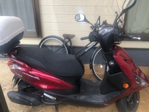 最終値下げ)アクシスz 125 売ります。自賠責保険・リアボックスあり