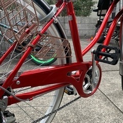 自転車 新品 使用3回のみです！