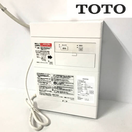 KG4/79　中古品 TOTO 小型電気温水器 REWF03B1 貯湯量 2.5L 湯上がり 70℃ トートー 小型 電気温水器 湯ぽっと 先止め式 壁掛けタイプ