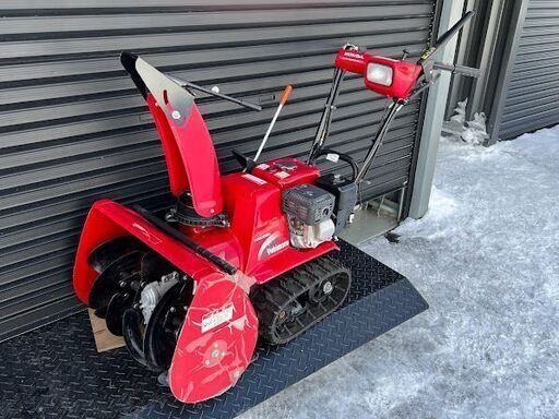 ホンダ除雪機 ★ＨＳＳ６５５ｃ 雪丸 ６馬力 メーカー保証１年あり ★新品・未使用 札幌近郊・配送無料！