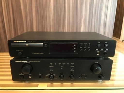 マランツ　CDプレーヤー\u0026プリメインアンプ　marantz CD5000 \u0026 PM4200