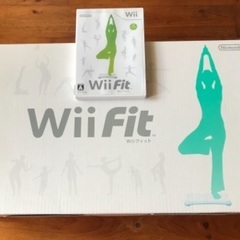 Wii fitソフトとバランスボードのセット