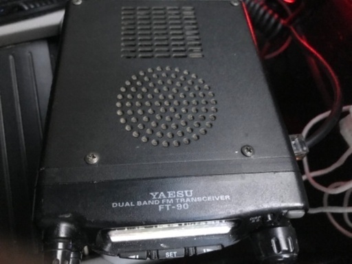 YAESU FT-90 144/430 20W/20W デュアルバンド マイク・電源ケーブル付属