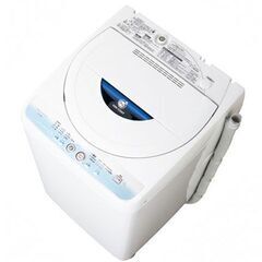 洗濯機 白 全自動洗濯機 SHARP シャープ ES-GE55L