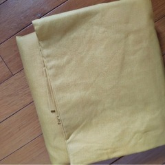 カーテン　黄色い　２メートル　薄手カーテン　一枚