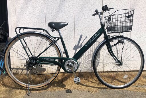 27インチ変速付き、TSマーク付帯保険加入済、自動ライト