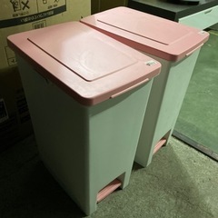 ● ゴミ箱、ピンク、2つセット