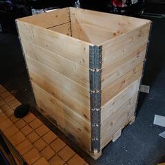 スウェーデン製木箱