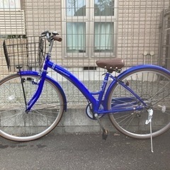 (未使用に近い)コーナン変速自転車(青)