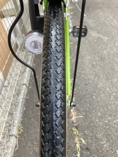 2021年6月購入(未使用に近い)コーナン変速自転車(緑1番)