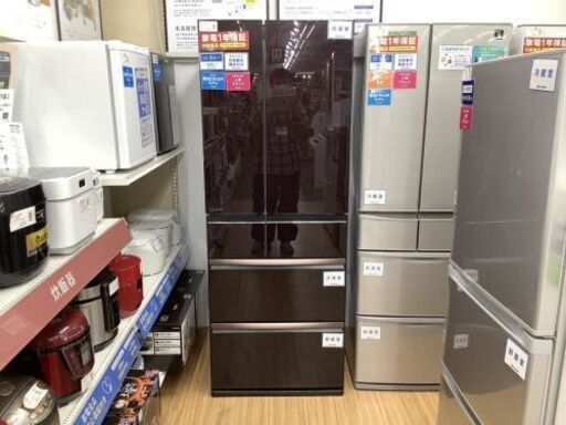 安心の1年保証付き！MISTUBISHI(三菱)の2020年製6ドア冷蔵庫！