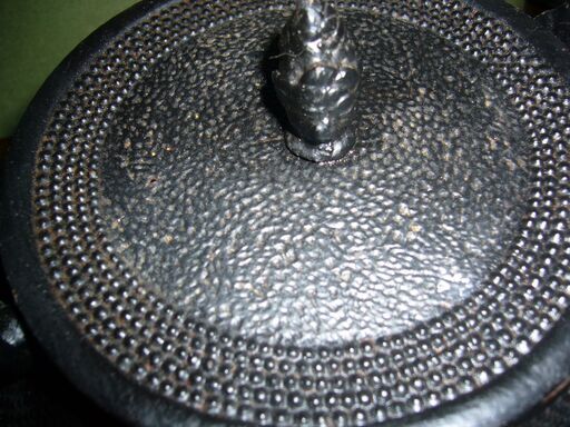 南部鉄瓶霰利休磨き1，8リットル2，5キロ高知市内無料配達