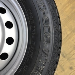 新車外し 軽トラ用タイヤ 145/80R12 4本セット
