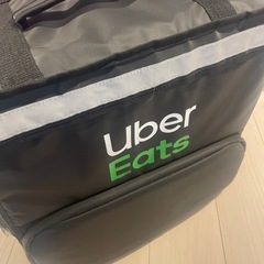 【ネット決済】Uber Eats 公式バッグ　ウバッグ