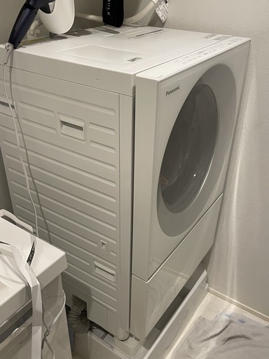 【中古】Panasonic Cuble ドラム式洗濯機