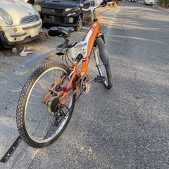 Panasonic マウンテンバイク26インチ　アルミ製