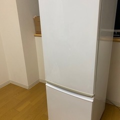 【美品】SHARP製冷蔵庫　2016年製167L