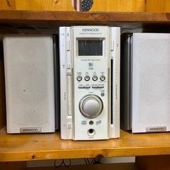 ケンウッド　KENWOOD CD.MDコンポ