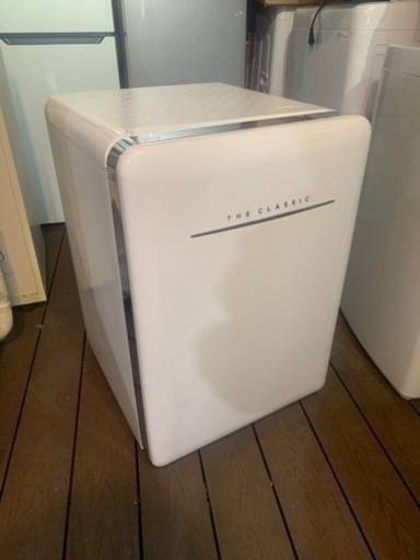 レトロスタイル　1ドア　冷蔵庫