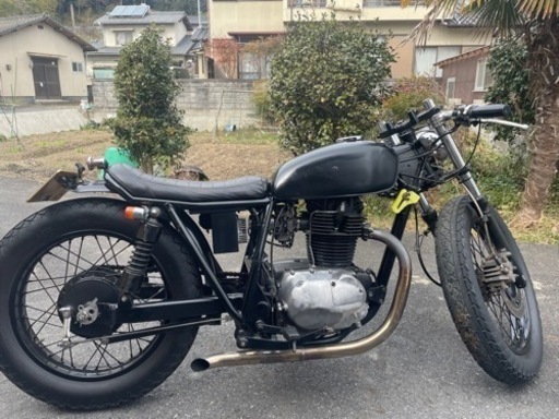 カワサキ 250TR】カフェレーサー仕様 実働車 走行可能 カワサキ 250TR