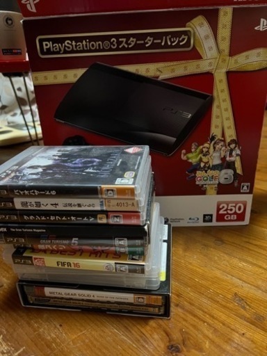 PS3 320GB 本体とソフト全部