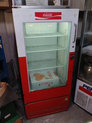 [決まりました]コカ・コーラ　冷蔵庫　動作品　レトロ　ジャンク