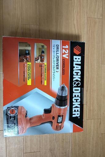 ブラックアンドデッカー 電動ドライバー 12v