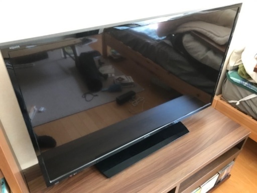 AQUOSテレビセット(テレビ、テレビ台、HDD、BDプレーヤー)