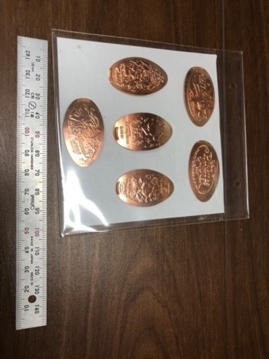 デズニー　6枚　メダル　保管品