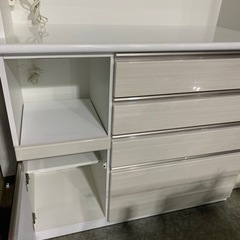 ニトリ　キッチンボード　ポスティア　120KBWH