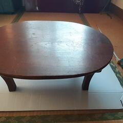 昭和初期のちゃぶ台　折り畳み式