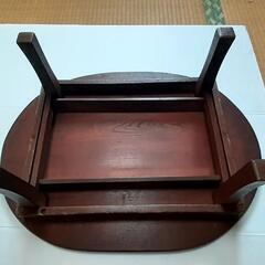 昭和初期のちゃぶ台　折り畳み式