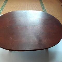 昭和初期のちゃぶ台　折り畳み式