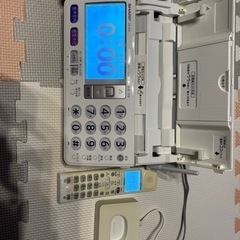 【受付停止】SHARP UX-810 FAX機能付き　子機付き