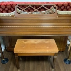 KAWAI　KL51WI アップライトピアノ　アンティークピアノ